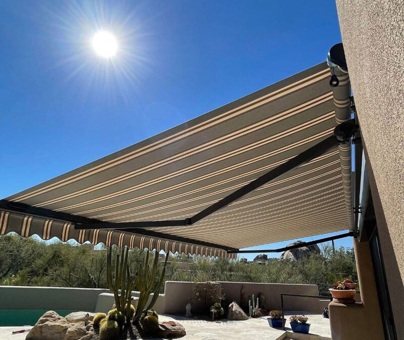 Retractable Awnings for High Sun Exposure Areas