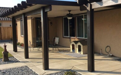 Dressed Up Aluminum Patio Cover